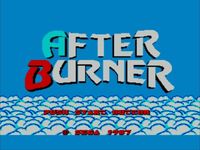 une photo d'Ã©cran de After Burner sur Sega Master System